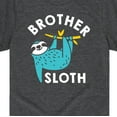 thumbnail image 3 of Instant Message - Sloth Brother - Toddler And Youth Graphic T-Shirt, 3 of 6