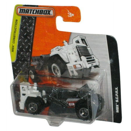 Matchbox MBX S.C.P.R.X. Black & White (2015) Mattel Construction Toy - (Short Card)