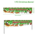 thumbnail image 3 of Bandera navideña para exteriores, decoración navideña para el hogar, adorno navideño 2024, regalo de Navidad Natal Noel, feliz año nuevo 2025, 3 of 5