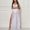 White, variant on Women's Casual Tennis Dress Elegant Fit with Chest Pad and Backless Fishbone Suspenders Dress Black S