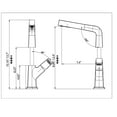 thumbnail image 5 of 360 Degree Rotatable Spout, Multi-functional Bathroom Sink Faucet, 5 of 5