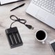 thumbnail image 5 of Monstrate 1 de USB de 3 ranuras de Universal portátil recargable AA soporte de estación de carga rápida Adaptadores de corriente, 5 of 6
