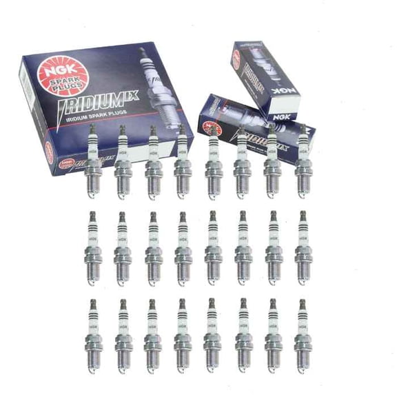 24 pc NGK Iridium IX Spark Plugs compatible with Mercedes-Benz Maybach S650 6.0L V12 2018-2020