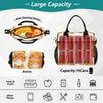 thumbnail image 4 of Ckdifva Cute Orange Cats Cooler Bag Cooler Cooling Tote Lunch Bag Lunch Box Front Pocket with Shoulder Strap, 4 of 6