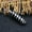 Obsidian, variant on Natural Wire Wrapped Hexagonal Quartz Point Crystal Pendant Chakra Healing Reiki