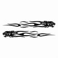 thumbnail image 3 of Unique Tiger Flame Totem Decal Reflective Car Sticker Car Styling Sticker red, 3 of 4