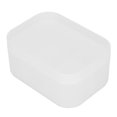 thumbnail image 1 of Caja De Almacenamiento De Escritorio, Caja De Almacenamiento Ordenada No Tóxica Insípida Limpia Para Dormitorio EOTVIA Rejilla pequeña blanca 6, 1 of 8