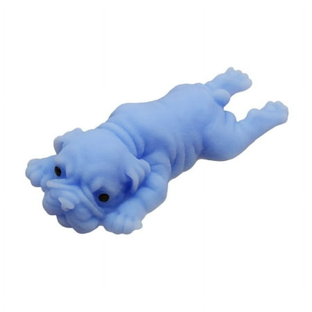 

DIY Sensory Toy Papa Dog Shape Decompression Toy for Kids and Adults Blue/Pink/White Optional