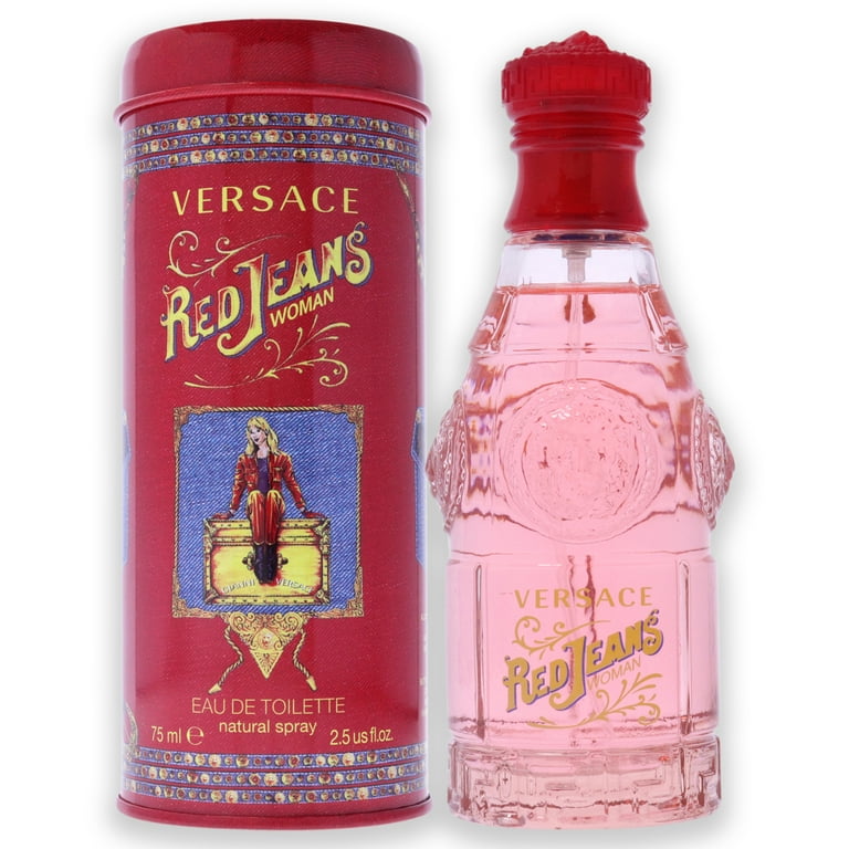 Pack oz Jeans 2 Versace Spray, Red EDT 2.5 - of
