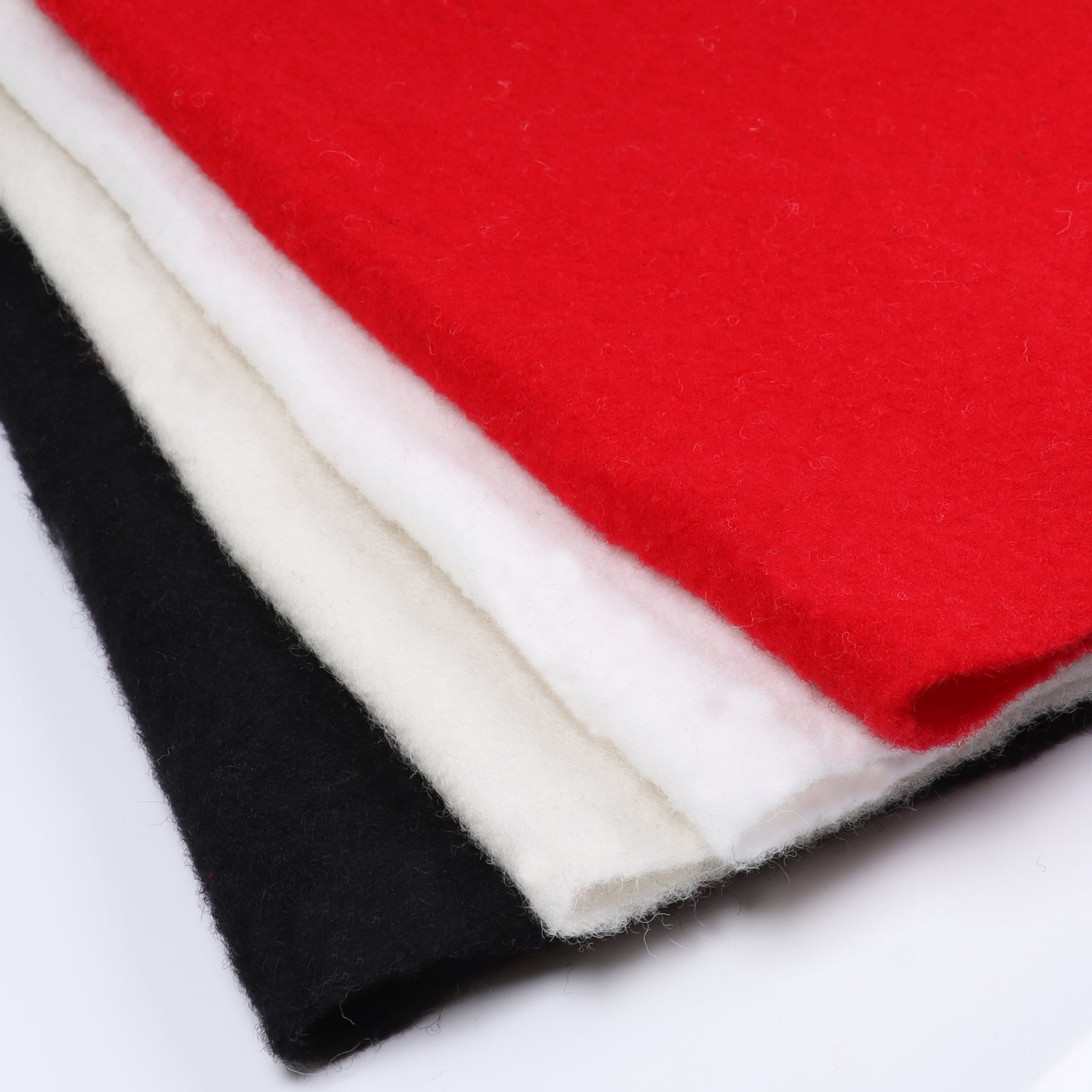 Wool Felt, DIY Soft Felt Sheet Wool Cloth Wet/Needle Felting 40" x 39" Beige