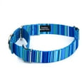 thumbnail image 3 of Country Brook Petz® Blue Serape Martingale Dog Collar, Small, 3 of 6