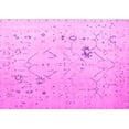 thumbnail image 1 of Ahgly Company Indoor Rectangle Oriental Pink Traditional Area Rugs, 6' x 9', 1 of 4