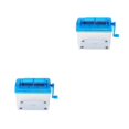 thumbnail image 1 of Trituradora eficiente Injueey del ABS portátil y fácil de instalar del papel y de los documentos 2Conjunto azul, 1 of 6