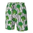 thumbnail image 4 of Fotbe Broccoli 2 Trajes de Baño Estampados para Hombre, Shorts de Verano de Secado Rápido, Ropa de Playa, Bañadores-Medium, 4 of 6