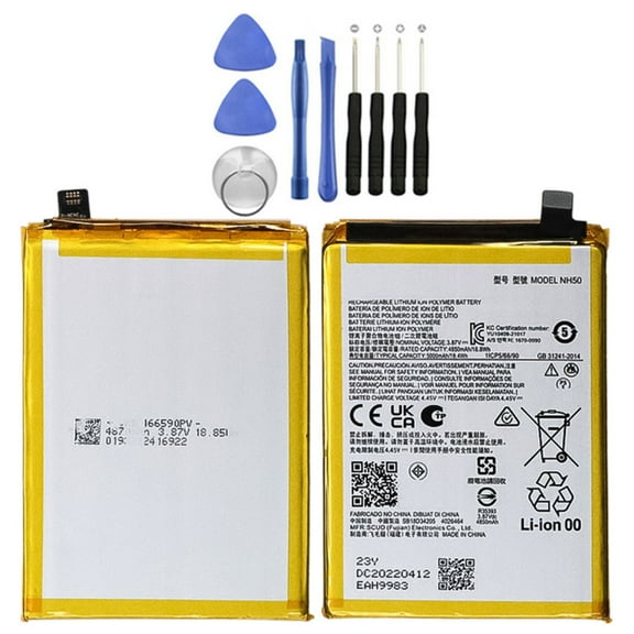 KIQ 3.87V 4850mAh Li-Ion Replacement Battery Compatible with Moto G 5G(2023) XT2313(NH50)