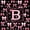 Black Pink 02, variant on Manfei 3D Cartoon Bowtie Print 7-Piece Twin Bedding,Black Pink Monogrammed E Bedding Comforter Set,Black Reversible