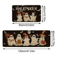 thumbnail image 2 of Halloween Ghosts And Horror Polka Dot Kitchen Rug 2-Piece Set, Fun Kitchen Mats, Suitable For Home Use 47.24"x15.74+15.74"x23.62", 2 of 6