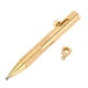 thumbnail image 1 of Mini Bolígrafo, Bolígrafo, Brass Compact De Escritura De Escritura Documentos De Firma Pluma Con Llavero En La Parte Superior Para Trabajar En La Oficina Viajando, 1 of 7