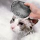 thumbnail image 3 of Cepillo de baño para mascotas, cepillo de baño con mango de anillo para gato, champú para mascotas, cepillo de baño, masaje relajante, peine de goma para perros y gatos, 3 of 5