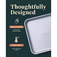 thumbnail image 5 of Caraway Non-Stick Ceramic 9” Square Pan - Naturally Slick Ceramic Coating - Perfect for Brownies, Lemon Bars, Cakes, & More - Slate, 5 of 5