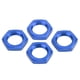 thumbnail image 1 of 17mm Wheel Hex Hub Nut, Hex Hub Nut Aluminum Alloy Excellent Strong 4PCS For 1/8 RC Car ANGGREK GE2720, 1 of 8