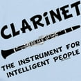 thumbnail image 2 of CafePress - Clarinet Genius Infant Bodysuit - Baby Light Bodysuit, Size Newborn - 24 Months, 2 of 4