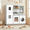 Gray, variant on Pirecart Play Kitchen for Kids, Toddler Wooden Chef Pretend Cooking Playset with Simulated Sound, Sink, Stovetop, Microwave, Washing Machine, Gifts for Age 3+ Boys and Girls, Natural