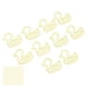 thumbnail image 5 of Clips de papel ANGGREK Clips de metal Forma de Pato Amarillo, 5 of 8