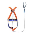 thumbnail image 3 of Arnés De Escalada De Cuerpo Completo, Resistente, Para Entrenamiento, Espeleología, Trabajos A Gran Altitud, Gancho único De 3 M Gancho simple de 3 m, 3 of 8