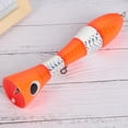 thumbnail image 4 of Large Popper Lure Bait, 3D Eyes Artificial Fishing Lures, Popper Bait, Attractive 3 Colors Bionic Fish Lure Bait, Falling Sinking for Fishing Lover fluorescence red, 4 of 7