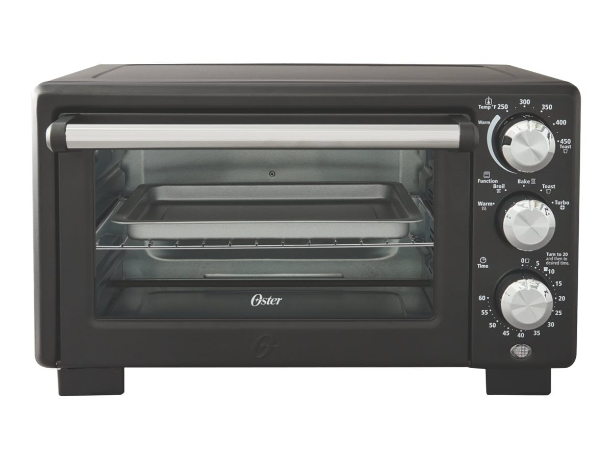 Oster TSSTTVDFL2 6-Slice Stainless Steel Toaster Oven 1400 W Silver for sale online 