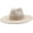 Beige, variant on Fedora Hat for Women Wide Brim Mens Fedora Hats Classic Dress Hats Panama Hat with Band