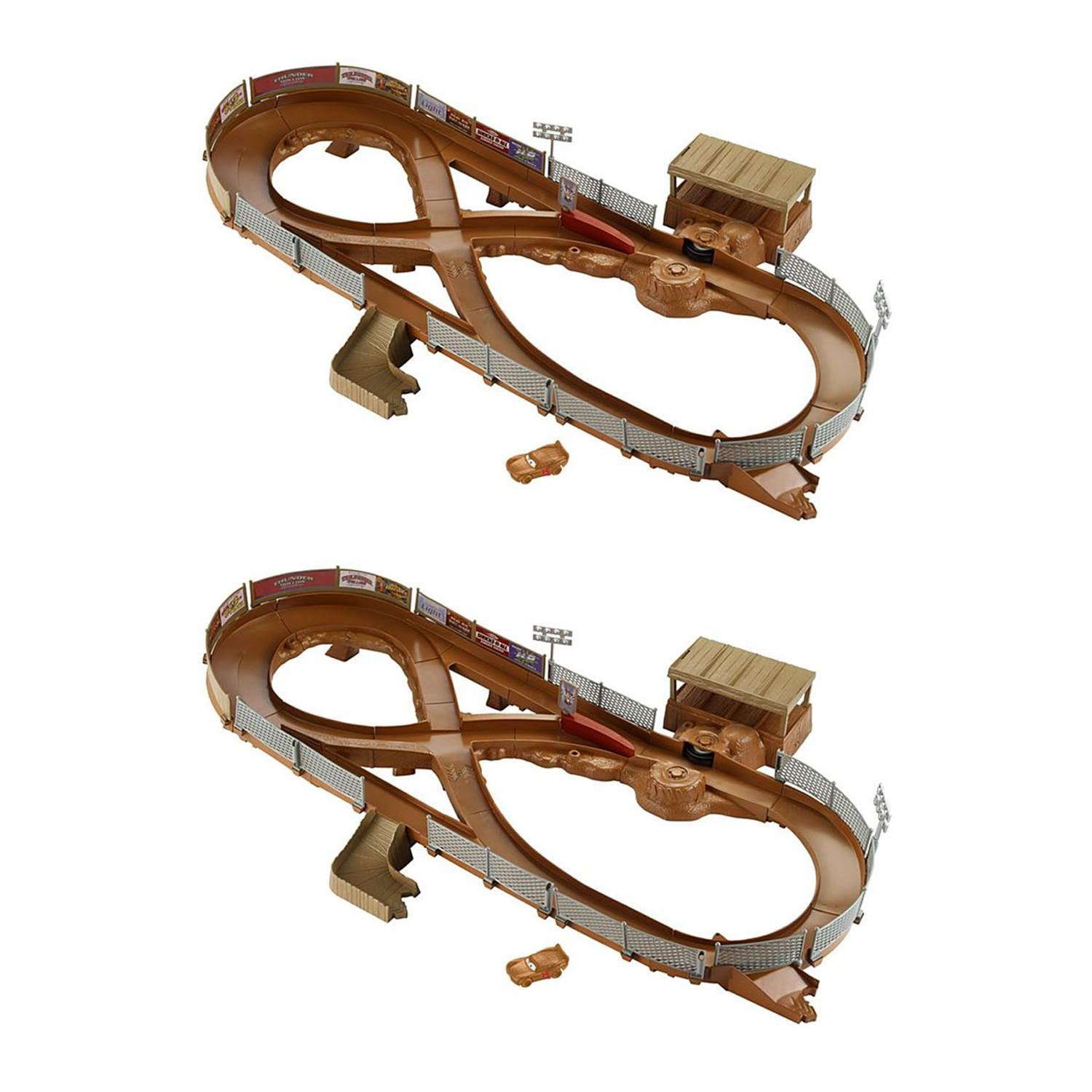 lightning mcqueen figure 8 track