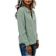 thumbnail image 5 of TaTaai Long Sleeve Striped Blouse, Women's Lapel Button Top, Loose Casual Wear with Elastic Rope Design Gift, 5 of 9