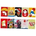 thumbnail image 2 of Set of 30pcs Creative Japanese Style Traditional Flags Banners Shop Restaurant, 2 of 8