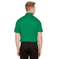 thumbnail image 2 of Devon & Jones DG22 Men's CrownLux Performance Address Mélange Polo-Kelly Green Heather-XL, 2 of 3