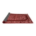 thumbnail image 2 of Ahgly Company Indoor Square Oriental Red Industrial Area Rugs, 5' Square, 2 of 4