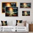 thumbnail image 4 of Designart "Colorful Path Through The Forest III" Landscape Forest Wall Art Living Room, 4 of 5