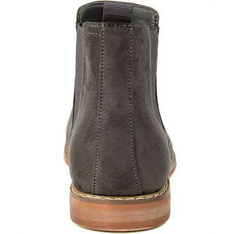 Vance Co. Mens Marshall Tru Comfort Foam Pull on Round Toe Chelsea