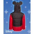 thumbnail image 3 of Disney - Juego de traje de nieve para niños pequeños, 2 piezas Toy Story Mickey Mouse Cars aislado, chamarra de invierno y overol de esquí para niños, negro, 3 of 7