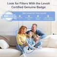 thumbnail image 2 of LEVOIT Core 600S-P Replacement Filter, Genuine Core 600S-RF Air Purifier Filters, Supports HEPA Sleep Mode, High-Efficiency Activ, 2 of 5