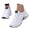 White, variant on Sneakers for Women Hands Free and Supportive Wide Toe Walking Shoes Non Arch Support Orthopedic Shoes Breathable Mesh Soft Cushion Running Tennis Sneakers Unisex