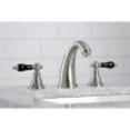 thumbnail image 3 of Kingston Brass KB988AKL Duchess Widespread Bathroom Faucet with Plastic Pop-Up, Brushed Nickel, 3 of 5