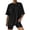 Black, variant on Women's T-Shirts Short Sleeves Crew Neck Basic Tees Summer Top Y2k Outfits for Women