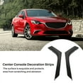 thumbnail image 4 of Car Carbon Fiber Grain Center Console Decoration Strips for Range Rover Evoque 2012-2018, 4 of 7