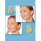 thumbnail image 4 of 20 piezas de pendientes de clip, accesorios para pendientes planos y redondos, bandejas vacías, convertidores de pendientes de acero inoxidable, pendientes sin perforación, clip de metal., 4 of 4