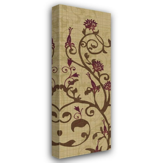 Tandi Venter 17x44 Gallery Wrapped Canvas Wall Art Titled - Curly Grass II