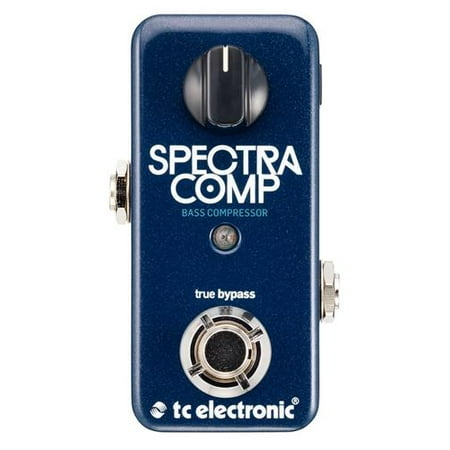 TC Electronic SpectraComp Bass Compressor Bass Guitar Effects (Best Bass Compressor Under 100)
