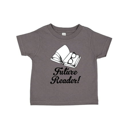 

Inktastic Future Reader Book Gift Gift Toddler Boy or Toddler Girl T-Shirt