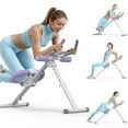 thumbnail image 2 of UPGO Foldable Ab Machine for Home, Adjustable Core Trainer Fitness Equipment for Body Shaping with LCD Display, 2 of 10